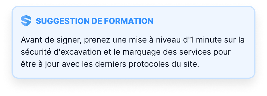 Carte de qualifications transférables d'un travailleur avec synchronisation active — vos qualifications vous suivent — et des certifications « Sécurité avancée niveau 3 » et « Formation en premiers soins et sécurité » marquées valides sur tous les chantiers SALUS